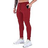 Men's Slim Joggers Gym Workout Pants,Sport Training Tapered Sweatpants,Casual Athletics Joggers for