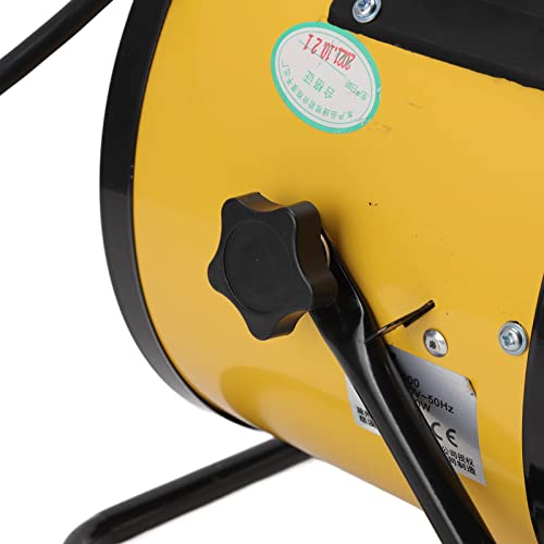 Aquecedor de Ar Elétrico, Plugue UE 220V Material PTC Aquecedor de Ambiente Portátil para Estufa (Am