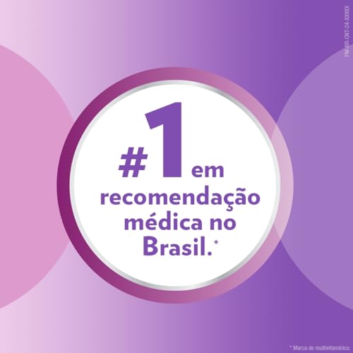 Centrum Maternity 3 em 1 Multivitamínico, Suplemento Alimentar para Mães Com Vitamina C, Vitamina D