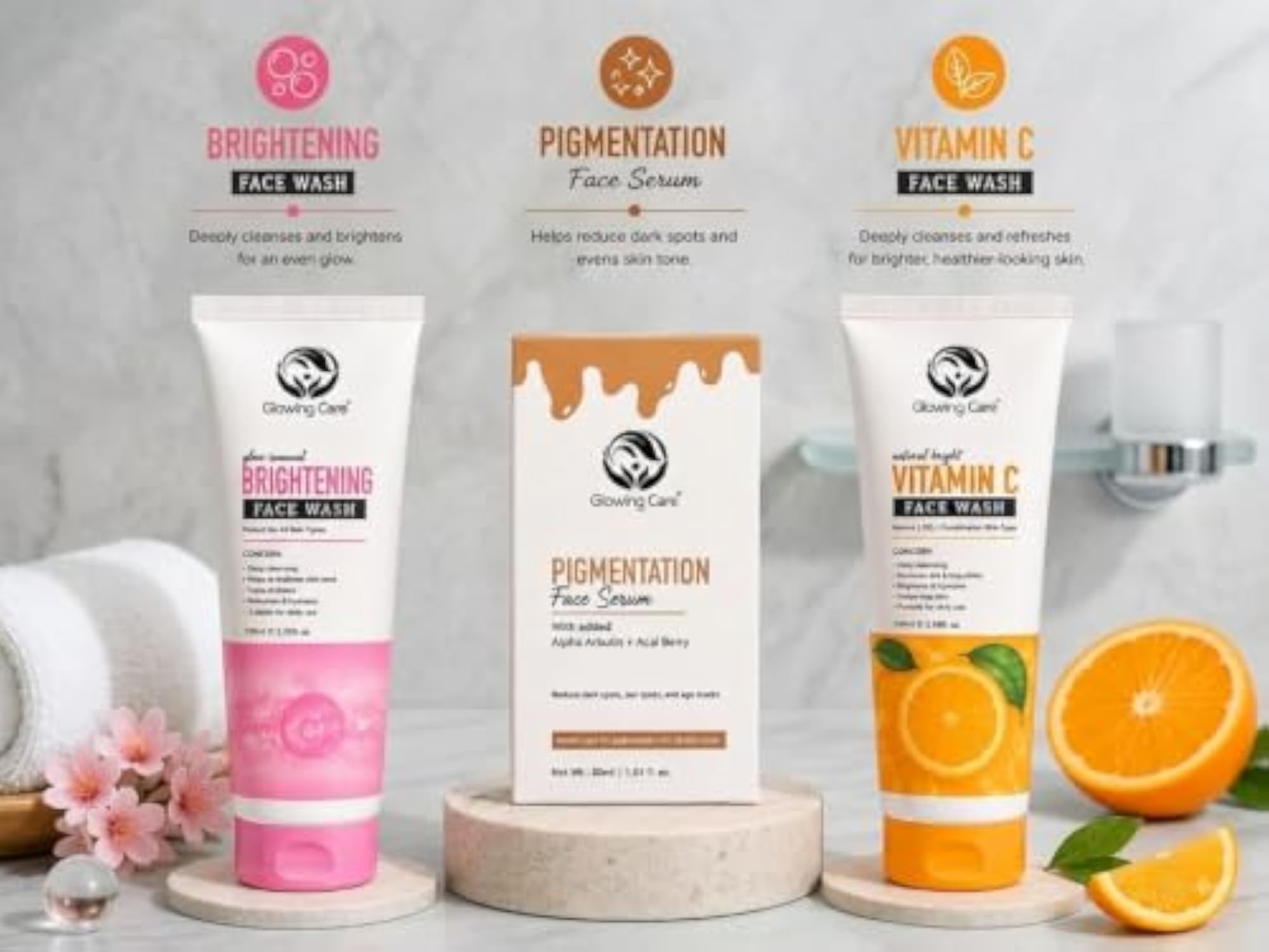 Skincare Kit for Women & Men, Daily Skin Combo Set