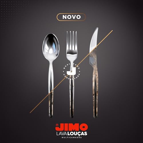 JIMO Lava Louça Multicamadas Detergente Concentrado para Máquinas de Lavar Louças Desengordurante Ma