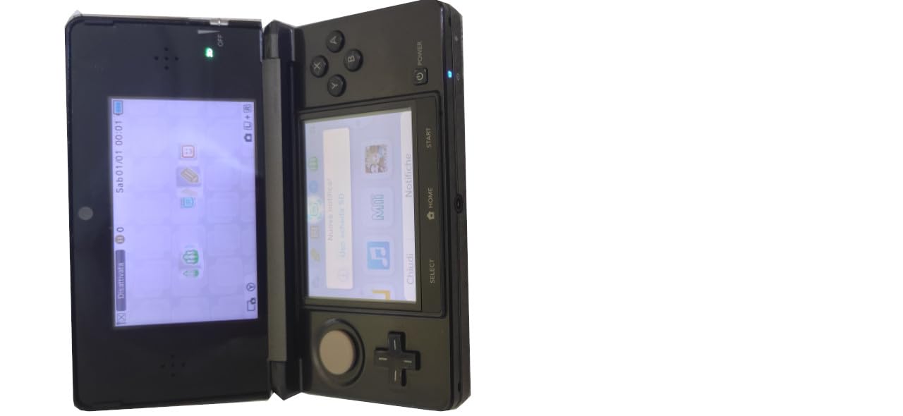 New Nintendo 3DS HW: Console, Nero