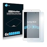 Savvies 6x Schutzfolie kompatibel mit Archos 70 Platinum Displayschutz-Folie Ultra-Transparent