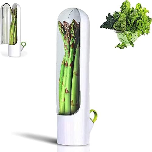 Fresh Herb Keeper,Herb Savor Pod,9.8in Herb Saver For Refrigerator,Keeps Greens Fresh Herb Keeper,Clear Herb Storage Containers For Refrigerator,For Herbs,Mint,Parsley,Chives,Rosemary,Thyme,Dill