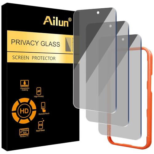 Ailun 3 Pack Privacy Screen Protector