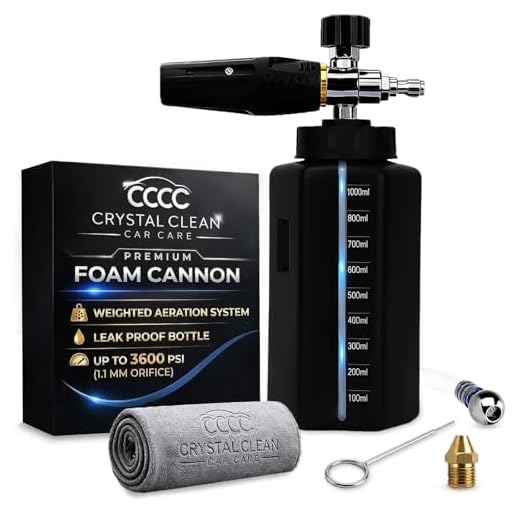 Crystal Clean High Performance Foam Cannon