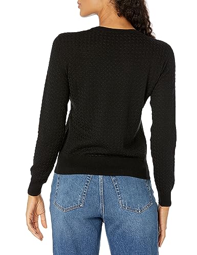 Image of Armani Exchange Women's Wool Blend Knit Fitted Pullover Sweater