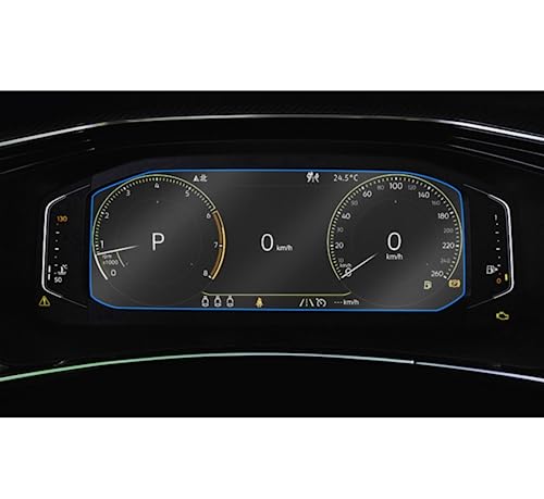 Verre trempé anti-rayures pour film de moniteur VW Tiguan et Atlas 2018 à 2020