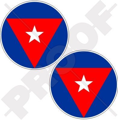 US Army Air Corps Usaac WWII Aircraft Cocarde USAF USA 7,6 Cm (75 Mm) Stickers Stickers Muraux En Vinyle, X2