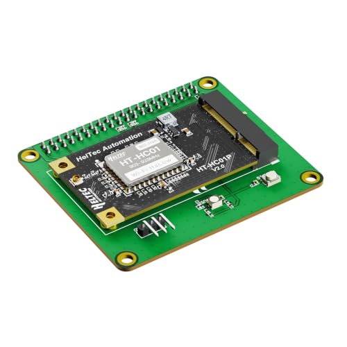 Módulo WiFi HaLow Heltec V2 Mini PCIe para automatización agrícola y monitoreo ambiental a 2 km