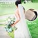 Ursumy Wedding 2T Veil Long Cathedral Veils Soft Tulle Bridal Veil with Comb (Ivory)
