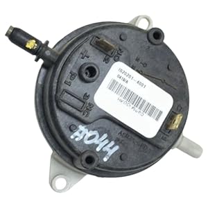 El interruptor de presión de aire IS20201-4001 HK06NB123 utilizó piezas de recambio negras #O44