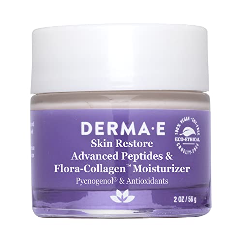 Derma E Advanced Peptides And Collagen Moisturizer – Double Action Collagen Face Cream With Peptide Complex – Intense Moisture Day And Night Cream For Women – Natural Collagen Cream, 2Oz #TOP6