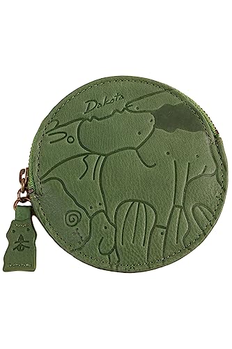 [ダコタ] コインケース 本革 レディース グリーン DA-30196-50