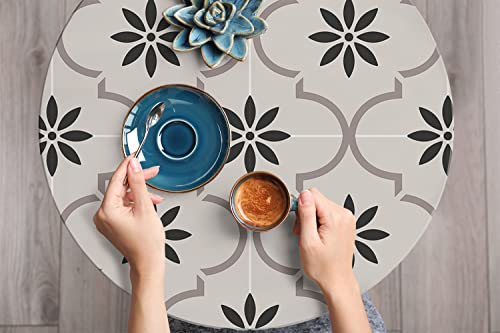 Pegatinas para muebles de flores árabes vinilo decorativo 100x50 6