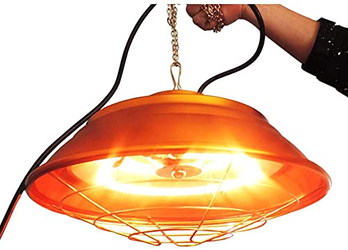 GKPLY Lampe chauffante pour élevage, Lampe chauffante pour volaille, équipement agricole pour volaille, Porc, Lampe chauffante pour élevage de Moutons, Lampe Isolante pour porcs et Poulets couveuse