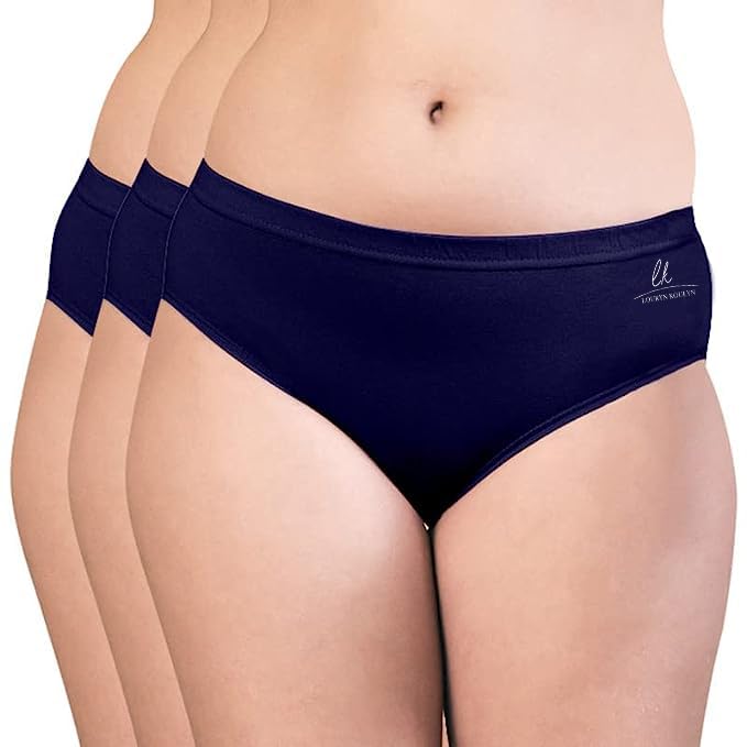 Image of Mid Rise Hipster Panties Pack of 3 | Panties for Women Combo Pack - PED1001