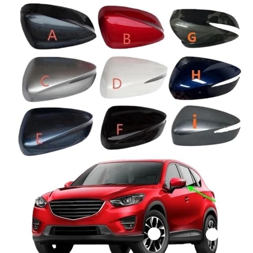 Coque de rétroviseur en plastique ABS robuste pour CX-3 - 2