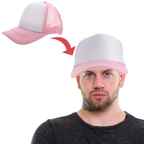 Casquettes de baseball roses légères ajustables lot de 10 anti-chaleur - 4