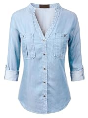 Light Denim (Split Neck)