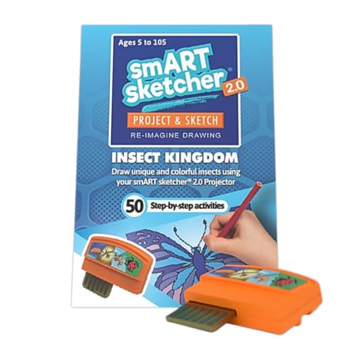 Smart Sketcher 2.0 Cartridge – Inesct Kingdom – 50+ Step-by-Step Activities - Expansion Pack for Kids Ages 5+