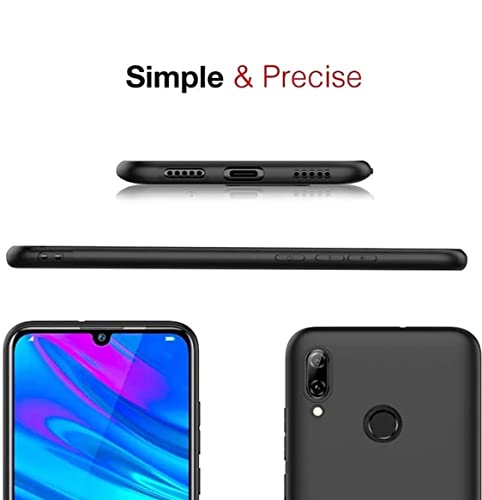 Image of Mobile Back Cover Case for Samsung Galaxy A70 (Silicone Case|CameraProtection|Black SC1510)