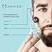 AKIYRO Derma Roller 0.30mm - Microneedle Roller with Storage Case - 192 Micro Needling Dermal Tool for Face, Beard, Scalp & Body - At Home Microneedling Skin Care Device for Women & Men (Black)