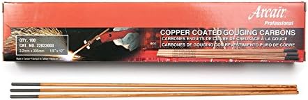 Victor Arcair 22023003 Gouging Electrodes Pointed Copperclad DC, 1/8 x 12-Inch