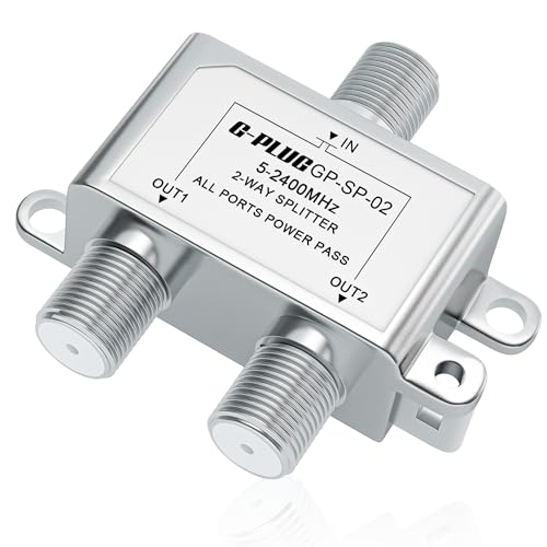 G-PLUG SAT Verteiler 2-fach - Premium Satelliten...