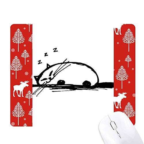 Souris de Noël Woods en tissu lourd pour décoration de forêt magique