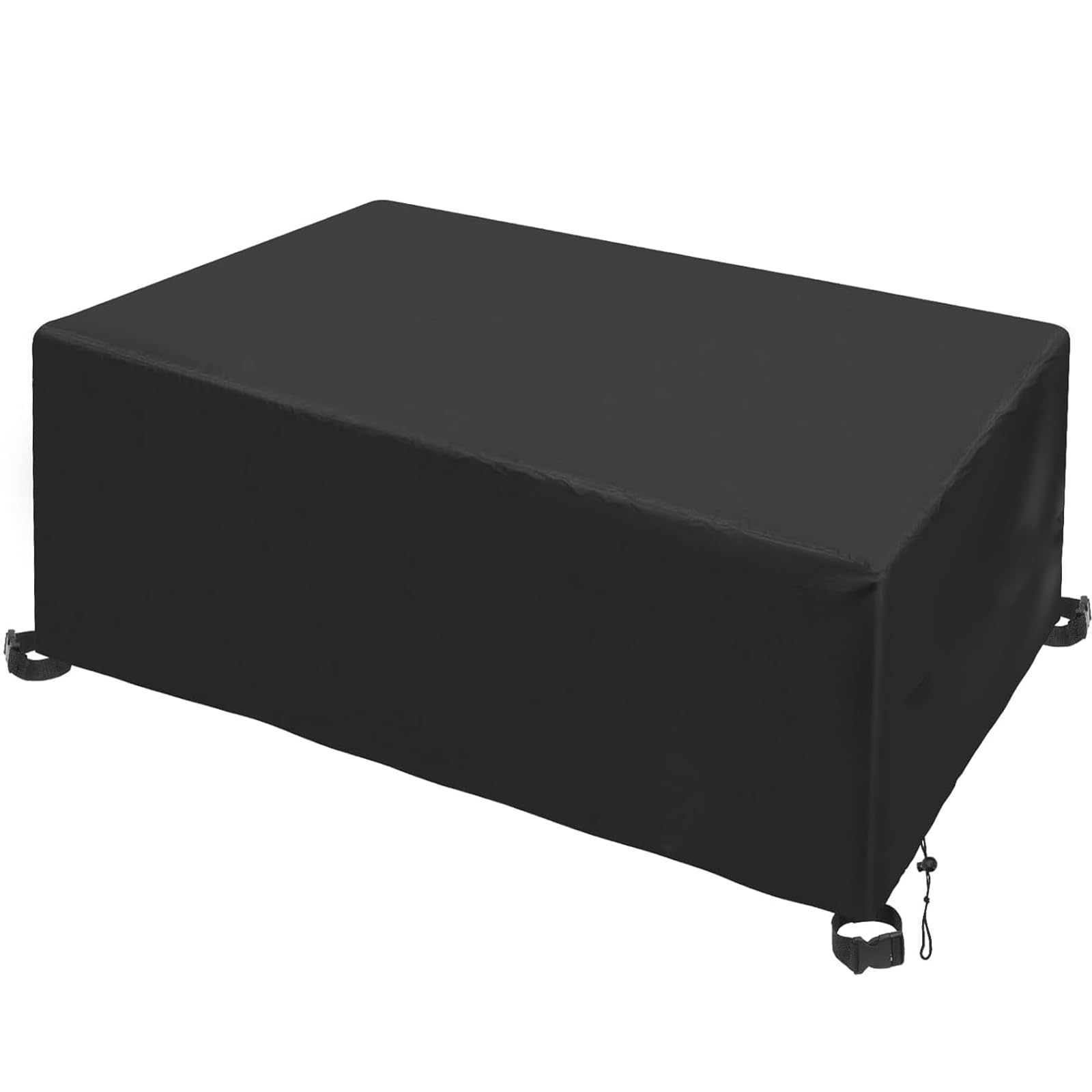 PVPQPR Garden Furniture Covers Waterproof 220x115x90cm(LxWxH) 420d Heavy Duty Oxford Outdoor Furniture Covers Rectangular Patio Furniture Covers,Windproof,Anti-Uv Outdoor Table Covers For Rainy,Snowy