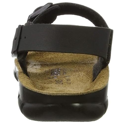 BIRKENSTOCK Men's Ankle Strap Professional Shoe Soft Bed (Birko Flor) Kano Black Size 12 UK, 39 EU3