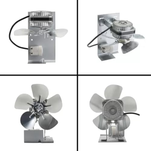 Kit Exaustor Churrasqueira 10Cm C/Luz Lâmpada Alta Temperatura