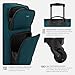 U.S. Traveler Aviron Bay Expandable Softside Luggage With Spinner Wheels, Navy, Carry-on 23-Inch