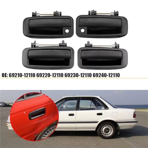 Poignée porte extérieure Toyota Corolla AE90 mécanisme robuste - 3