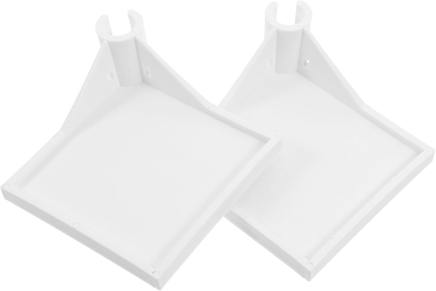 Holibanna 2 Pack Plastic Grow Tent Corner Shelf Holder for Hygrometer