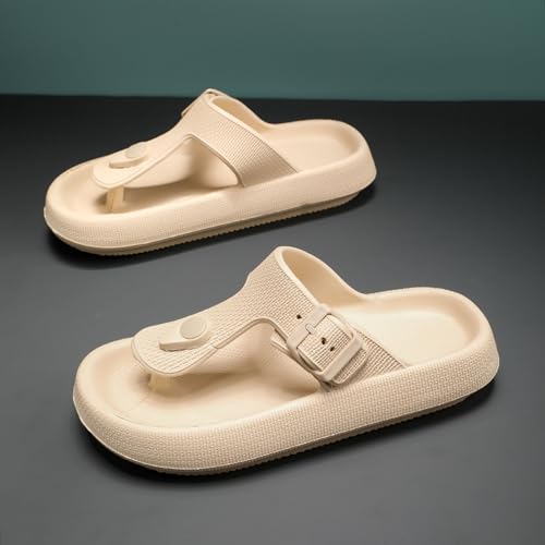 SECHRITE Flip Flops for Women Men Soft Cushion Thong Sandals Pillow Slippers for Shower Beach Pool Bathroom3