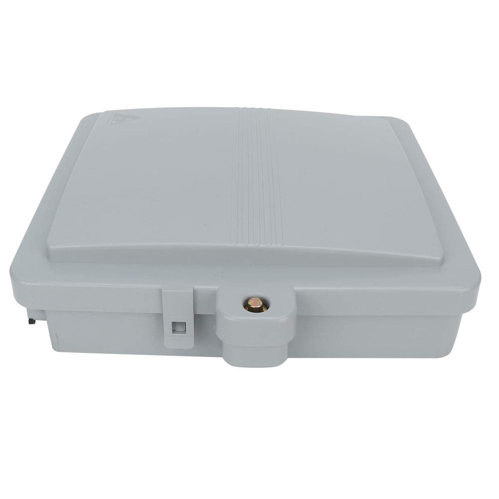 LWL-Anschlusskasten, LWL-Anschlusskasten 12-adriges FTTH-Glasfaser-Verteilergehäuse IP65 Wetterfester LWL-Kasten Für Das Spleißen von Glasfasern Im Innen- Und Außenbereich