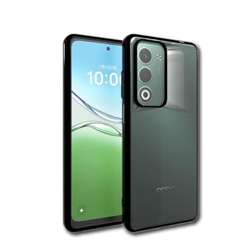 OPPO A5 5G �p�P�[�X �N���A �S�ʕی� �J�o�[ �T�C�h���b�L���H TPU �N���A ���^ �ϏՌ� �Ռ��z�� �P�[�X �J�o�[ �ی�P�[�X �X�g���b�v�z�[���t�� �����h�~ �C�菝�h�~ �����Y�ی� (�u���b�N)