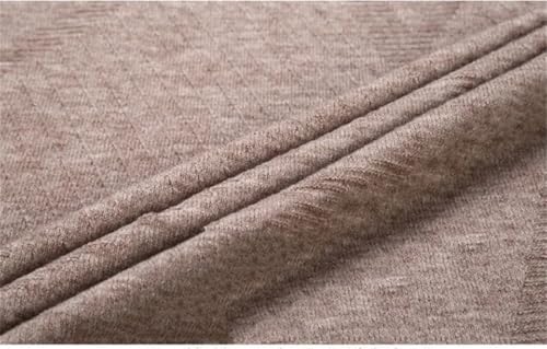 Men Spring Autumn Round Neck Sweaters Solid Jacquard Patchwork Business Casual Long Sleeve Knit Tops3