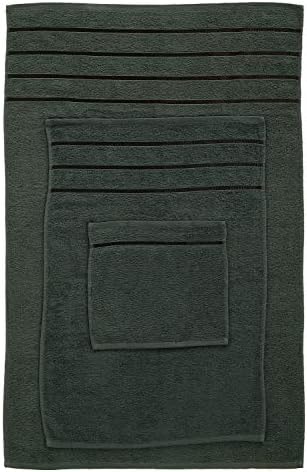 Todd Linens 8 Pcs Towel Set. 2 Bath Towels, 2 Hand Towels, 4 Flannel Face Cloth. GREY Bathroom Accessories, Dense Double Loop Cotton Towels. Hair Salon Towels, Guest Towels, Spa and Massage Towels