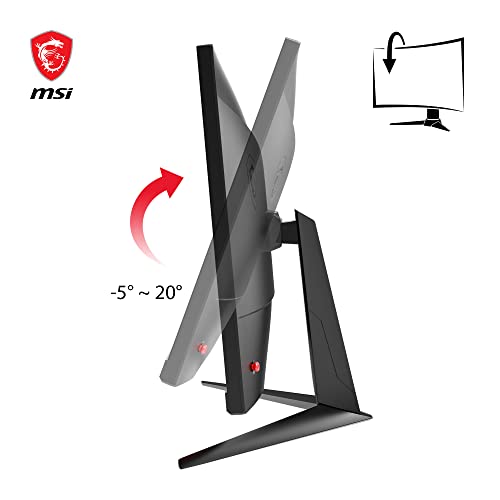 MSI G2722 27 Inch FHD Gaming Monitor - 1920 x 1080 IPS Panel, 170 Hz / 1ms, 101.91% sRGB Colour Gamut, FreeSync Premium - DP 1.2a, HDMI 1.4b CEC - Image 4
