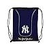 Officially Licensed MLB New York Yankees Doubleheader Backsack, 18-Inch, Navy