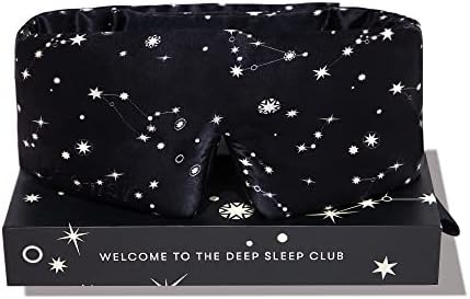 DROWSY Silk Sleep Mask. Face-Hugging, Padded Silk Cocoon for Luxury Sleep in Total Darkness. (Sunset Pink)