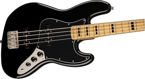 Squier by Fender Classic Vibe '70s Jazz Bass, Black