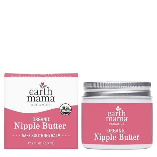 Earth Mama Organic Nipple Butter™ | Nipple Cream Safe for...