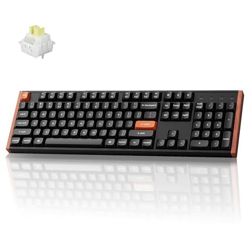Keychron K10 HE Hall Effect Keyboard, Ultra-Fast Lime Silent Banana