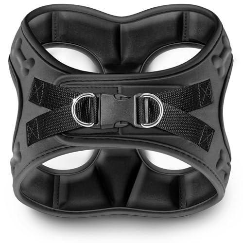 Metric USA Comfort fit Dog Harness Easy to Put-on Comfortable Adjustable Step in Soft Padded Dog Vest Harnesses for Small and Me