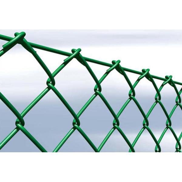 Enrejado/malla plastificado verde simple torsión 17x50 mm 100 cm (17x50 mm 150 cm)