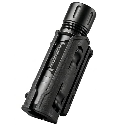 LytHarvest Tactical Flashlight Holster 360 Degrees Rotating Quick Draw Tactical Flashlight Holder